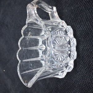 Vintage Heisey Peerless #300 Clear Glass Creamer